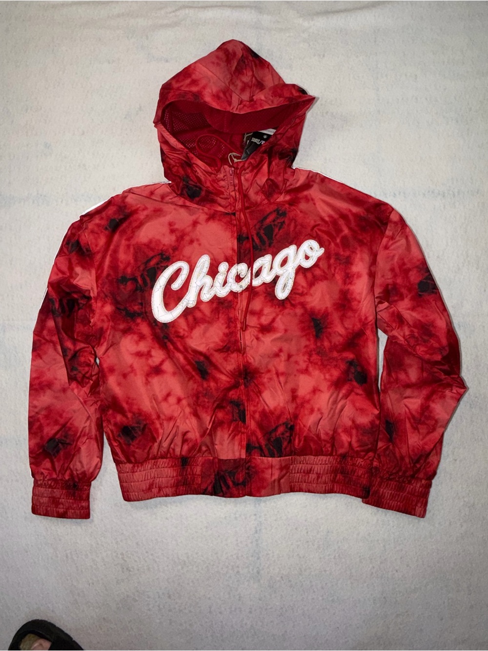Chicago Bulls Mitchell & Ness NBA Galaxy Windbreaker NWT